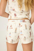 Pj Salvage Ruff On The Range Dog Print Shorts